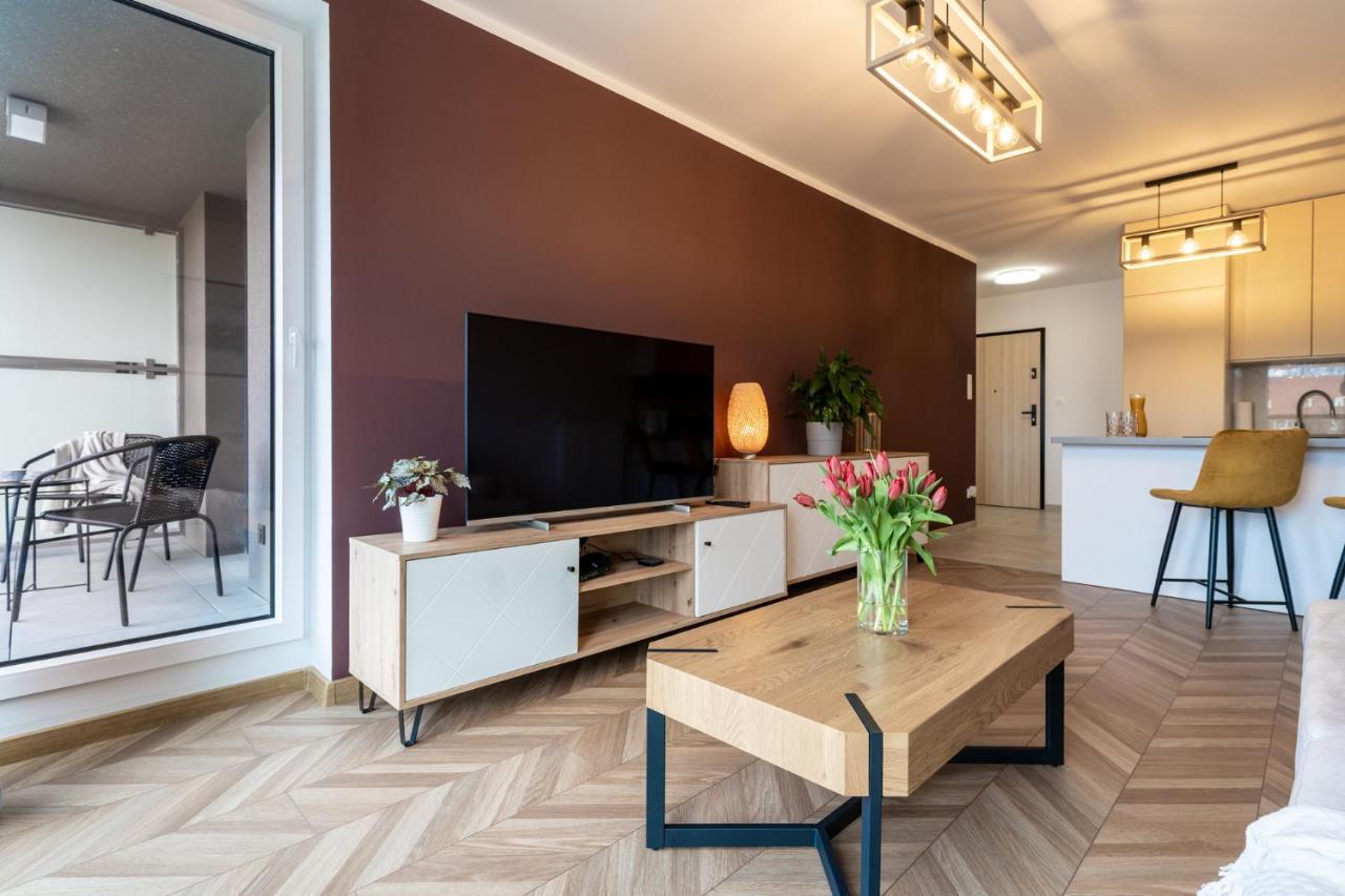 Lotte Apartment - Parking Podziemny, Osiedle Strzezone グリヴィツェ エクステリア 写真