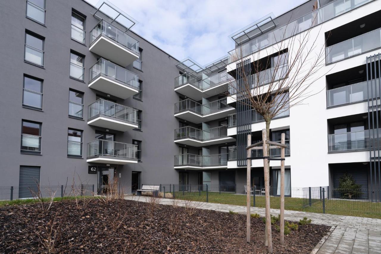 Lotte Apartment - Parking Podziemny, Osiedle Strzezone グリヴィツェ エクステリア 写真