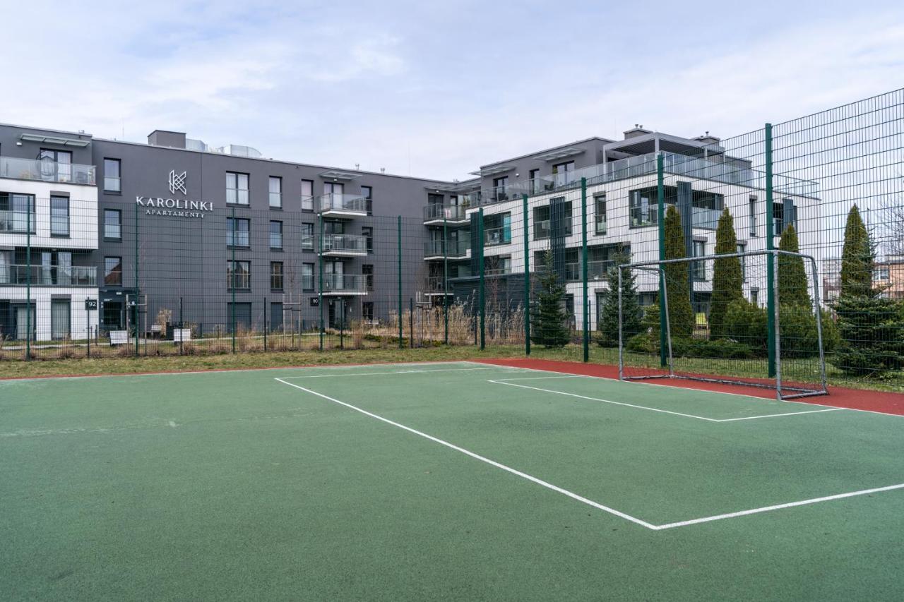 Lotte Apartment - Parking Podziemny, Osiedle Strzezone グリヴィツェ エクステリア 写真
