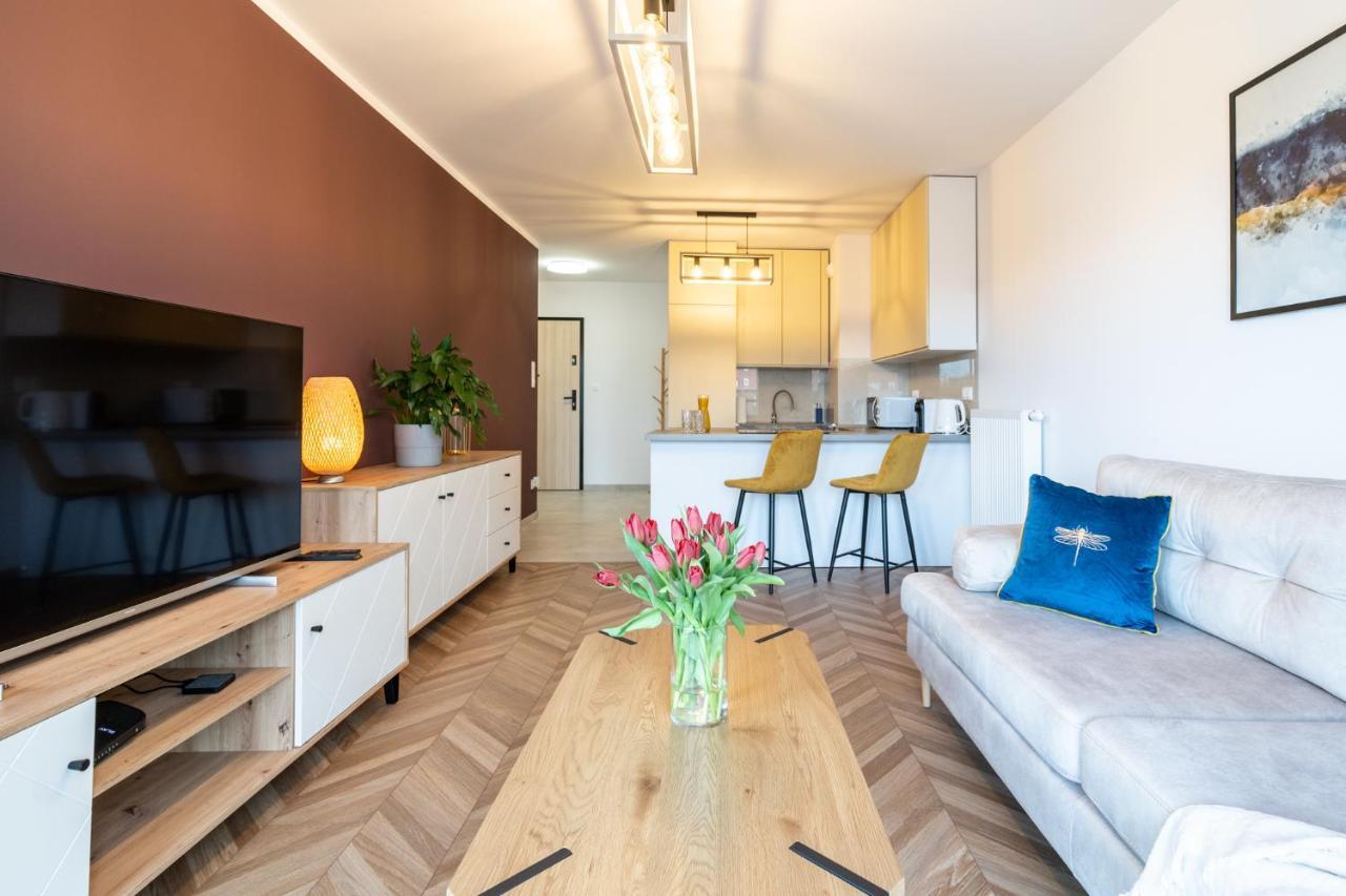 Lotte Apartment - Parking Podziemny, Osiedle Strzezone グリヴィツェ エクステリア 写真